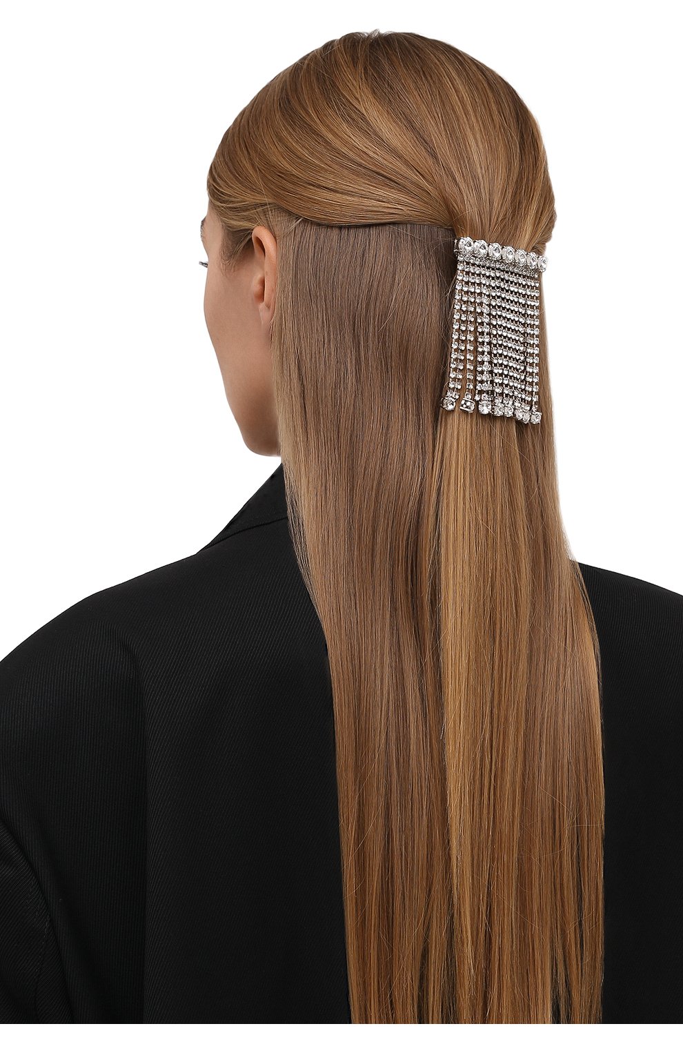 Женская серебряная заколка для волос MIU MIU купить в интернет-магазинеЦУМ, арт. 5JF108-2DOF-F0OKL
